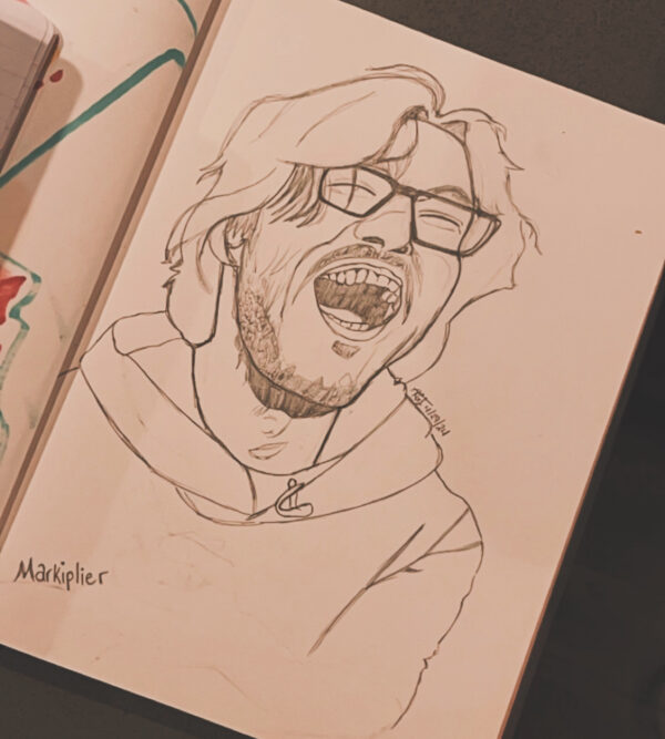 Markiplier - (You-Tuber Pencil Sketch)